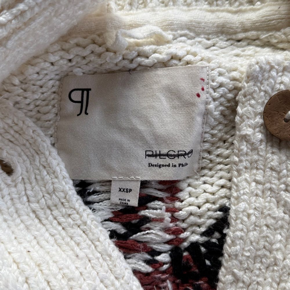 Anthropologie Pilcro Western Horse Graphic Cardigan Sweater - Picture 6 of 9